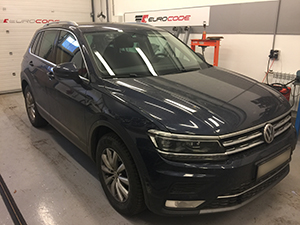 Чип тюнинг ауди VW Tiguan 1.4 TSi 150hp DQ-250